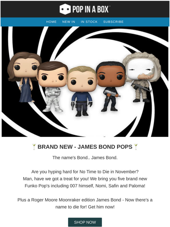 funko pop no time to die