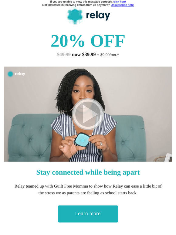 Don't miss out - 20% off