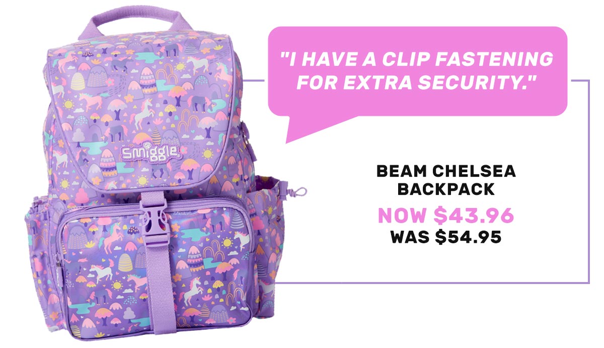 smiggle chelsea backpack