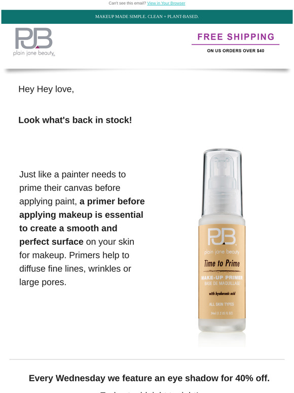 Guess what's back in stock?