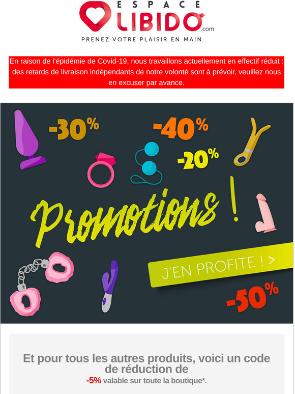 🍹 PROMOS : on prolonge le plaisir ! + 5% de réduction sur la boutique
