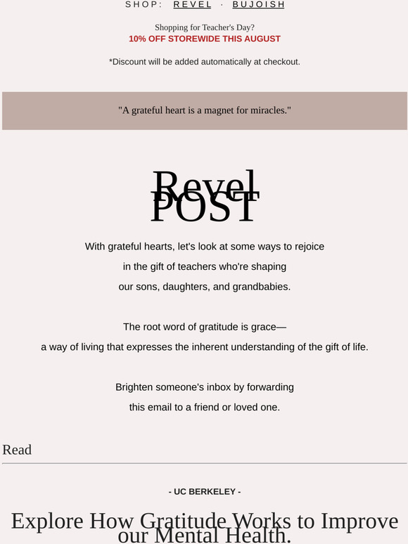 This Teacher's Day: Give the Gift of Gratitude