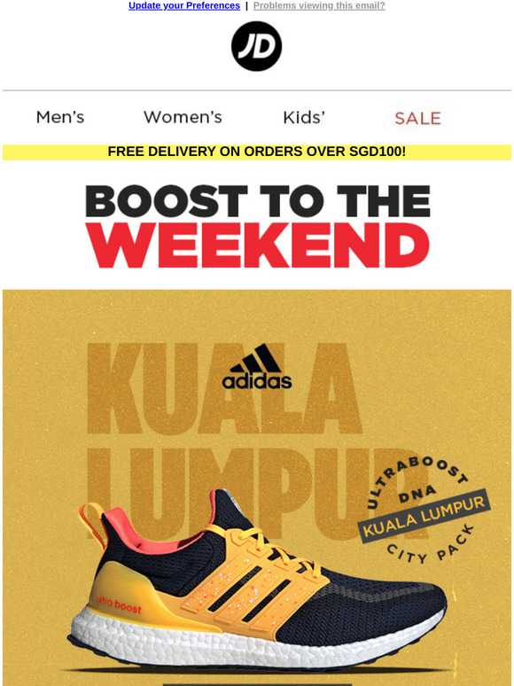 JD Sports Just Landed adidas Ultraboost DNA City Pack! 🏙️ Milled