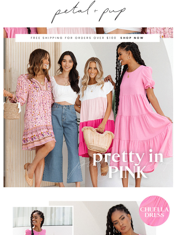 Petal & Pup AU Pretty In Pink 💕 Milled