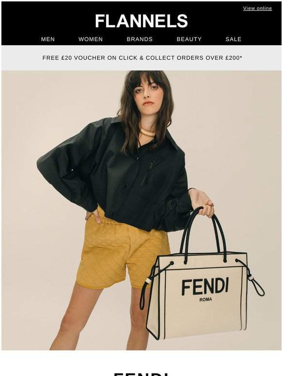 Flannels: Fendi | In the bag | Milled