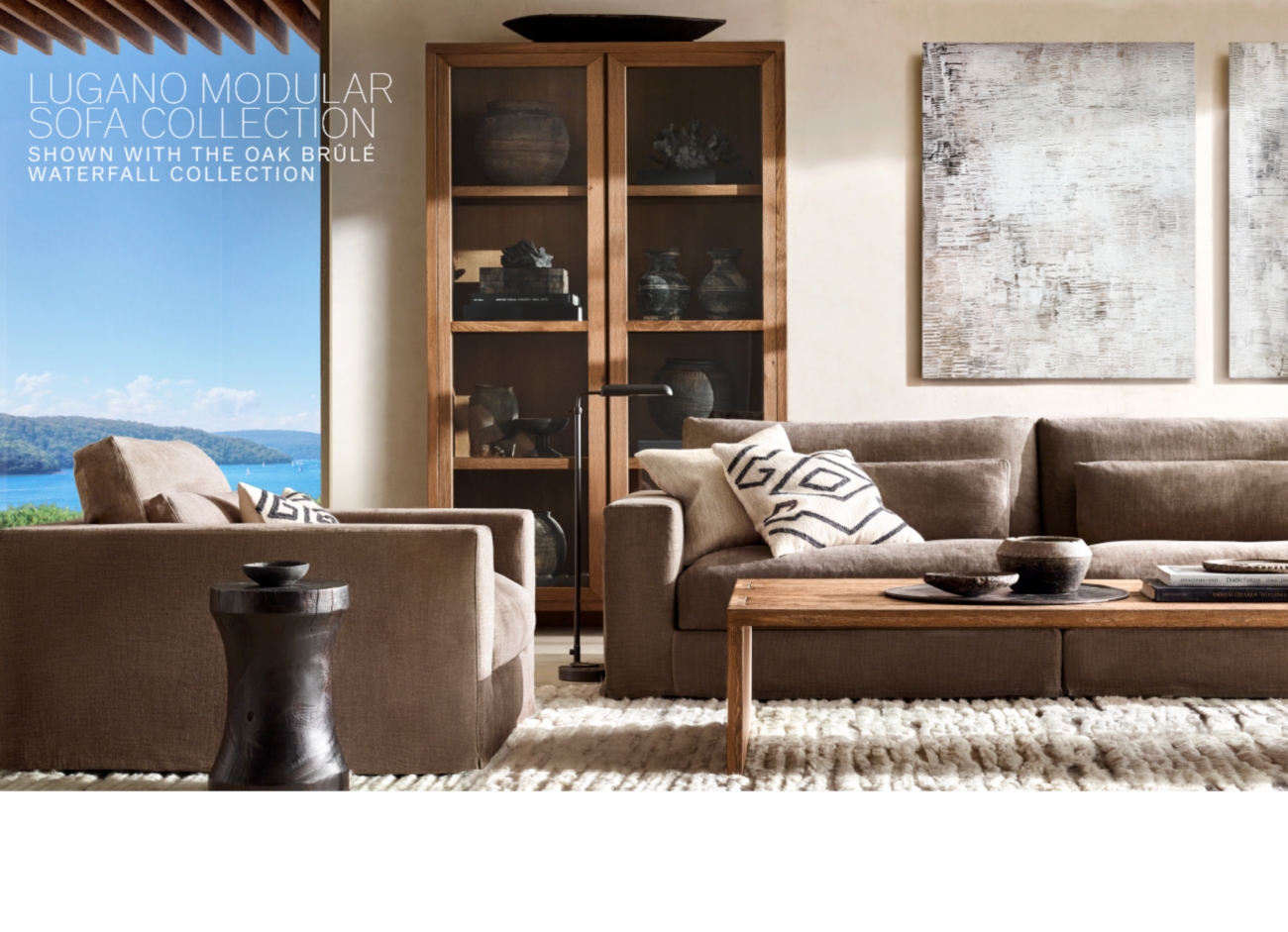 Restoration Hardware Discover the Oak Brûlé Collection for RH Beach House Milled