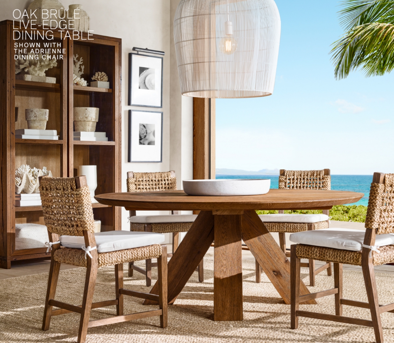 Restoration Hardware Discover the Oak Brûlé Collection for RH Beach