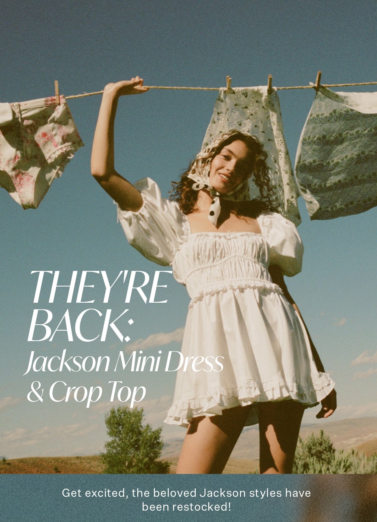 Jackson Mini Dress ☀ Crop Top ...