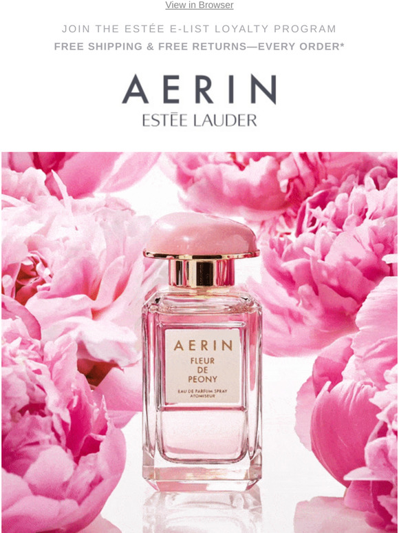 Aerin perfume online peony