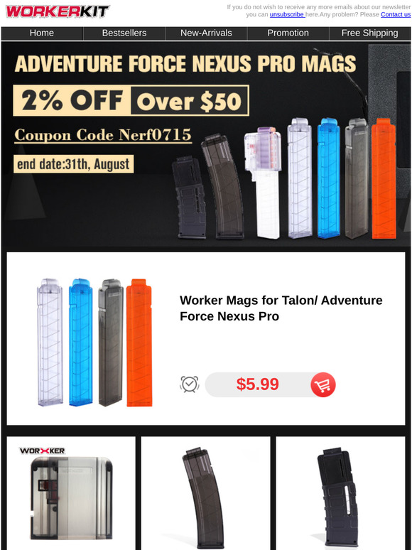 Adventure Force Nexus Pro Mags