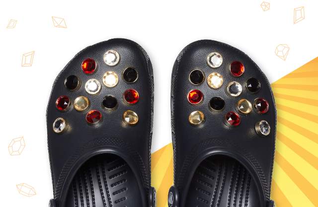 Crocs: Je bent een juweeltje 💎 Crocs Classic Gem-collectie (gratis  verzending!) | Milled