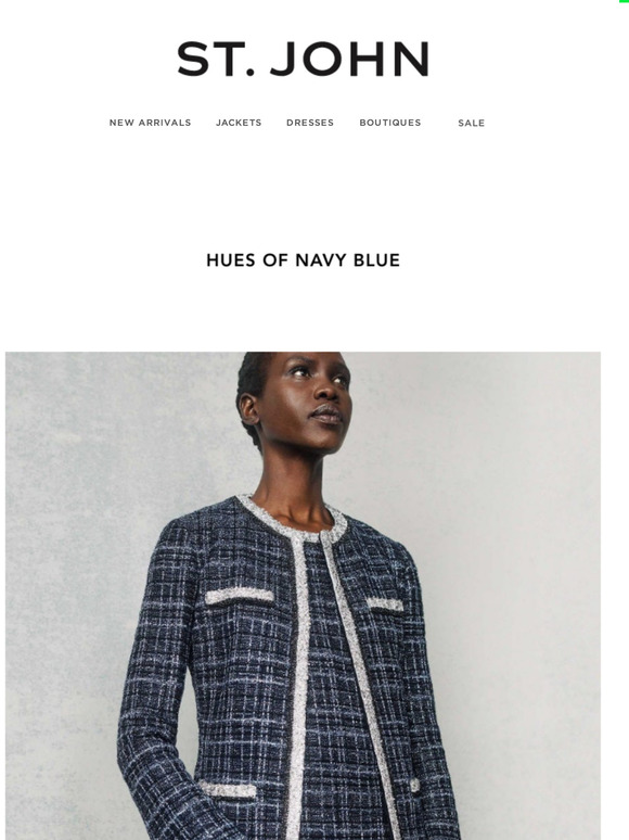 New in Timeless Navy
