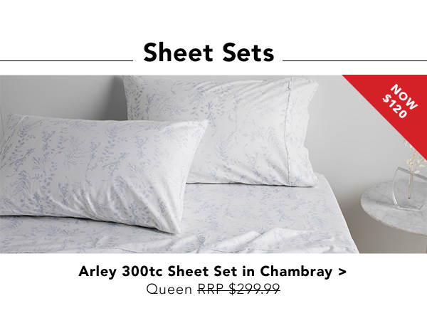 sheridan arley quilt cover set