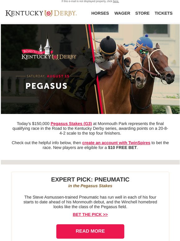 Betting Guide: Pegasus Stakes