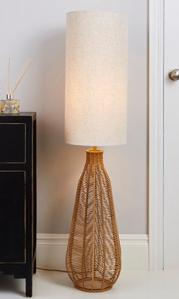 kylo woven string floor lamp