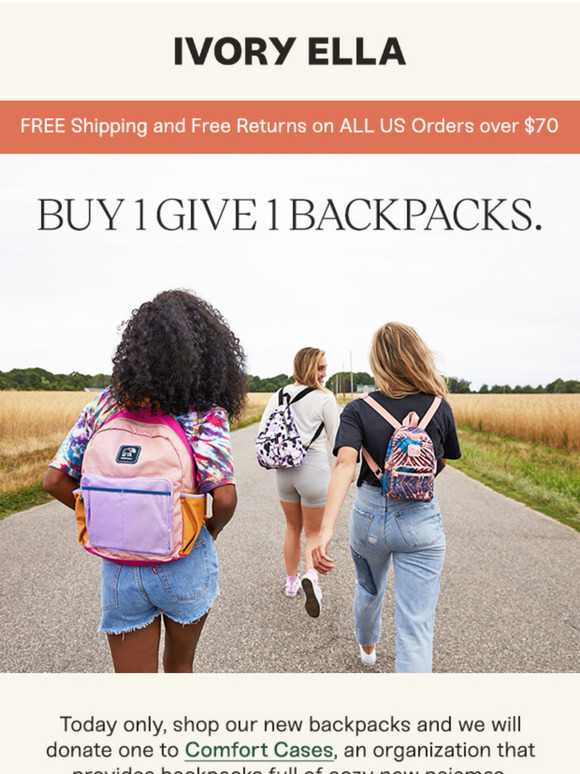 ivory ella backpacks