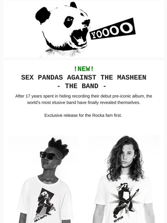 Return of the Sex Pandas...The Band 🐼
