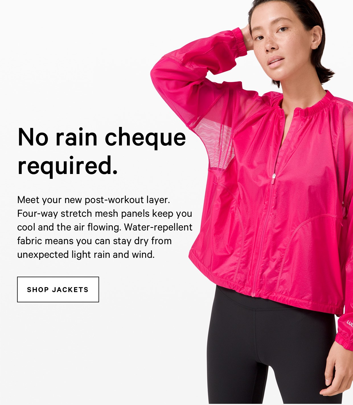 lululemon The ultimate postpractice jacket Milled