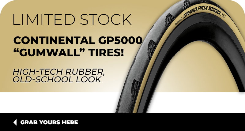 R A Cycles Limited Stock Continental Gp5000 Gumwall Tires Milled