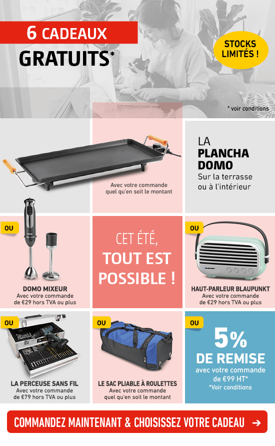 JM Bruneau: Nous avons sélectionné 6 cadeaux: lequel allez-vous choisir ...