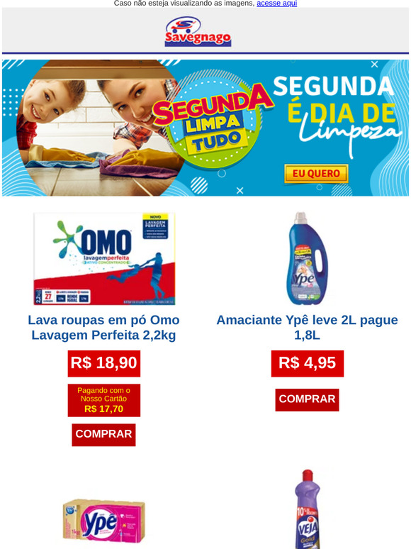 Economize na limpeza de casa e aproveite ofertas exclusivas Save Ganhe. Confira!