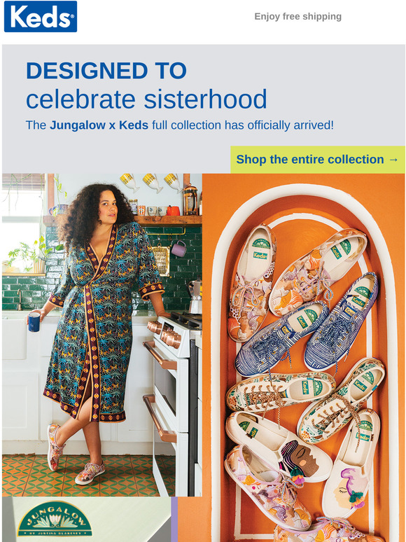 keds x jungalow
