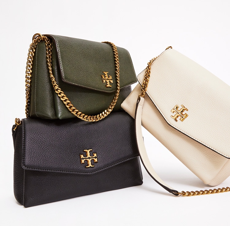 tory burch kira metallic