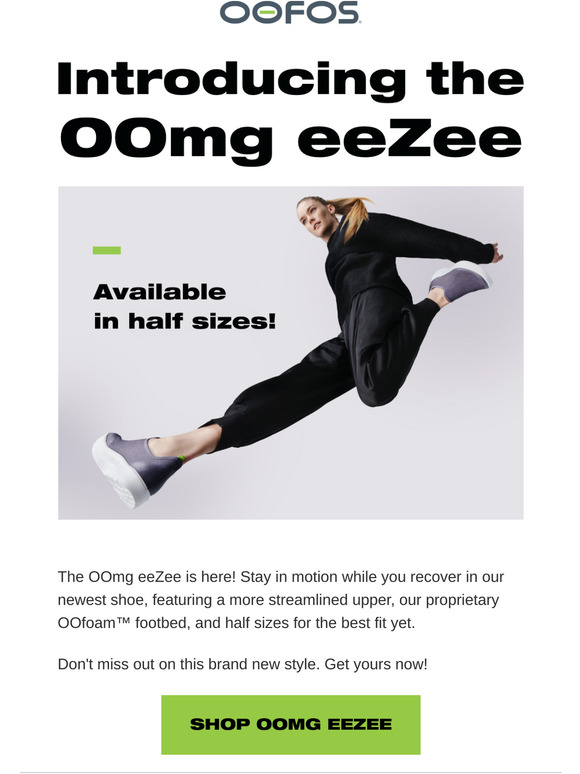 oofos eezee low shoe