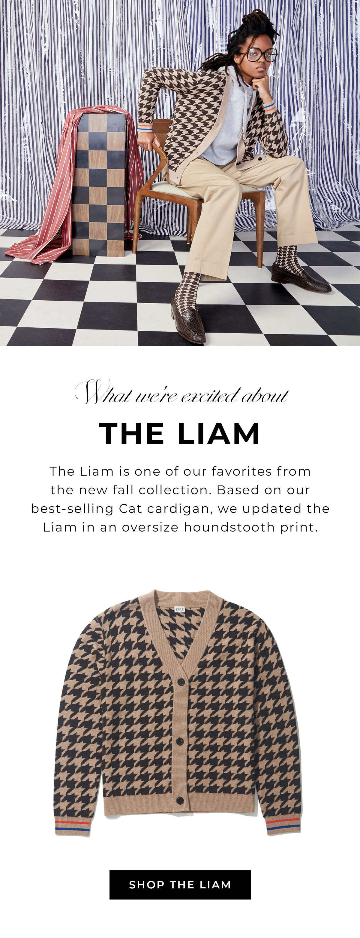 kule cat cardigan