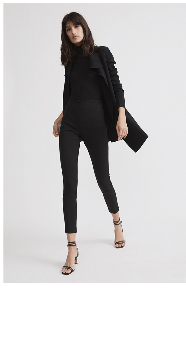 witchery navy pants