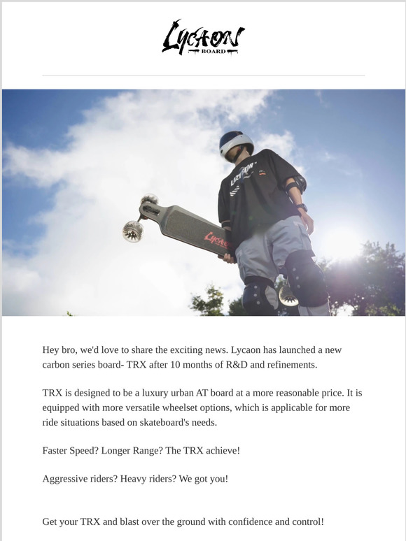 After a thousand calls-Lycaon TRX has come!