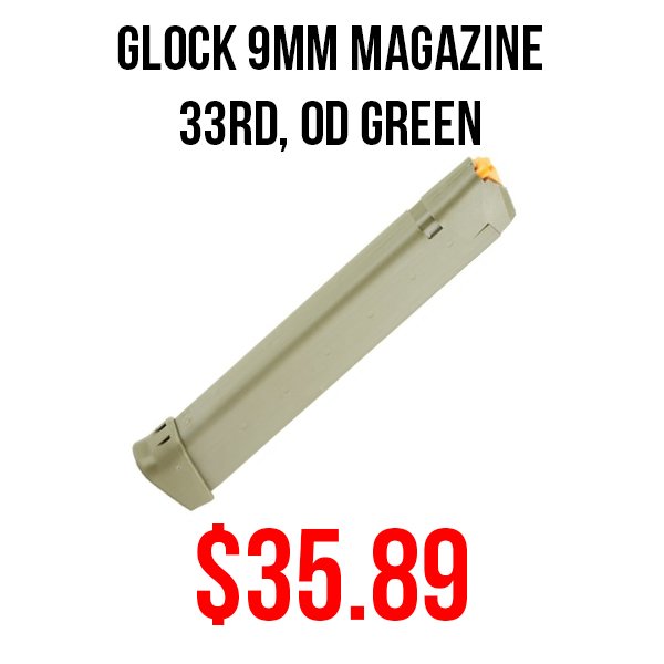 33rd od green glock magazine