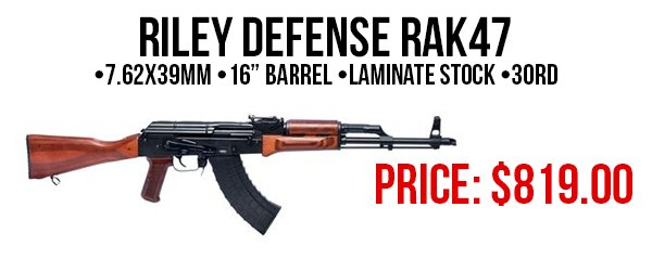 Riley Defense AK47 for sale