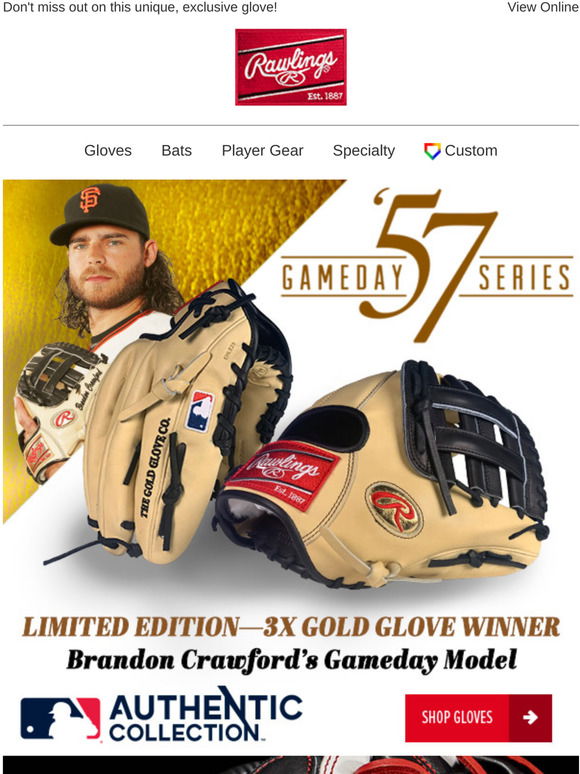 Gameday 57 Series Brandon Crawford Pro Preferred Glove