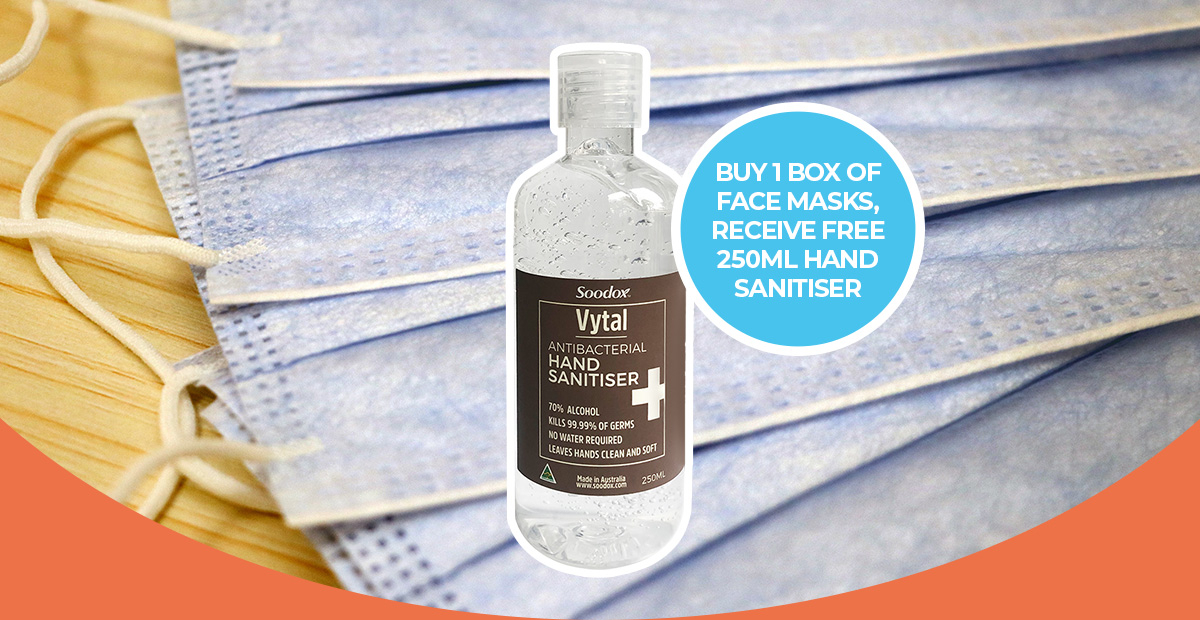 Soodox Com Special Offer Receive Free 250ml Soodox Vytal Antibacterial Hand Sanitiser Milled