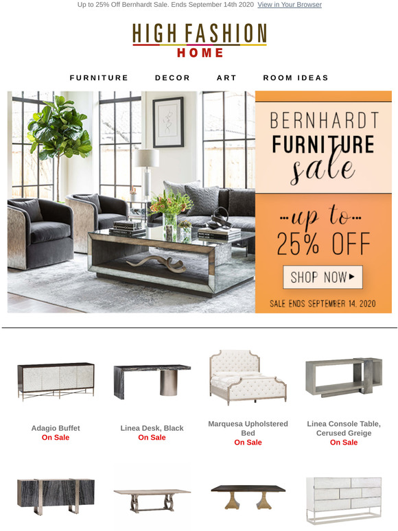 High Fashion Home Up To 25 Off Bernhardt Furniture! Milled