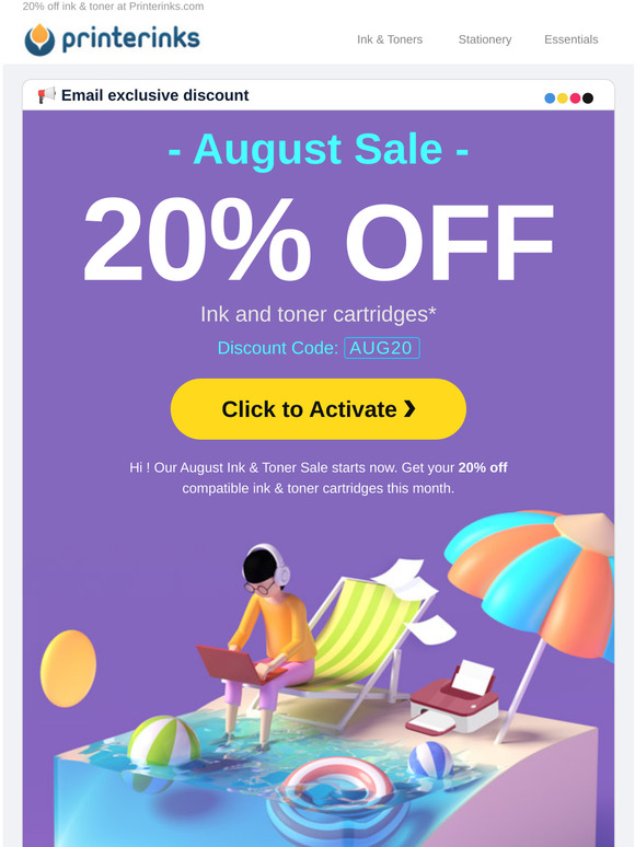 printerinks discount code