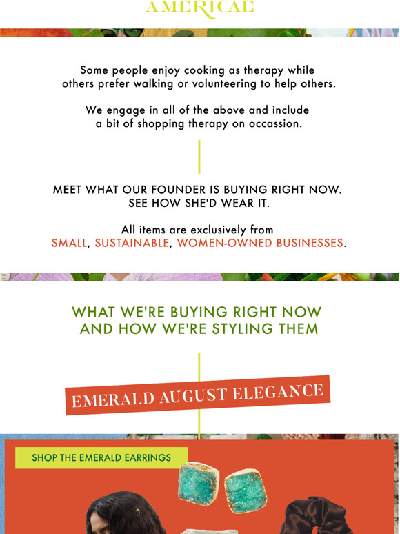 Emerald August Elegance to September Segue
