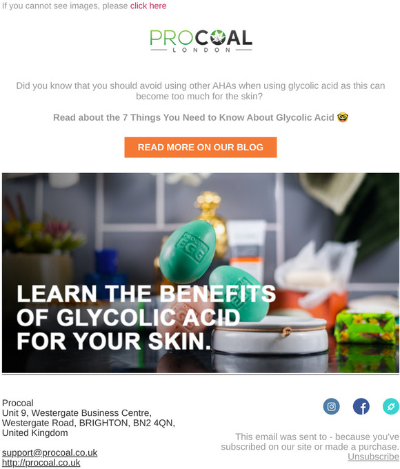 PROCOAL 7 Things You Didn't Know About Glycolic Acid 🤓 Milled