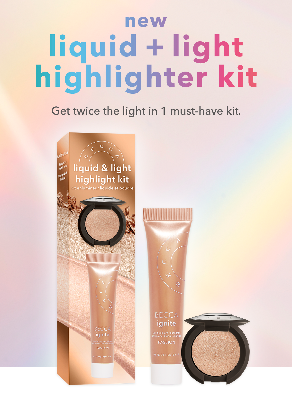 becca liquid and light highlight kit