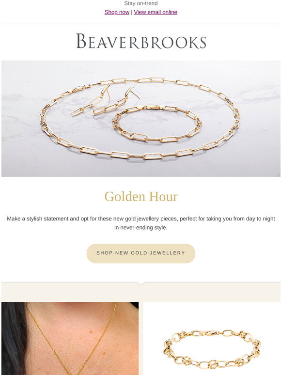 new 9ct gold jewellery 