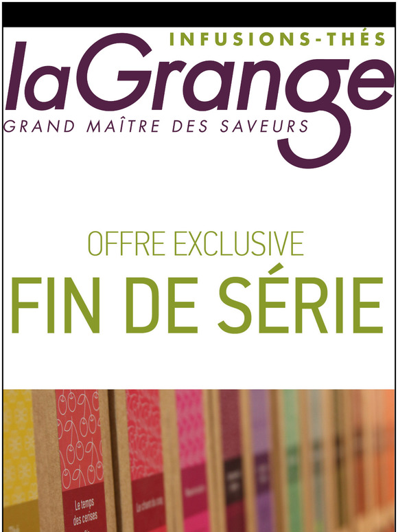 OFFRE FIN DE SÉRIE | Un carton acheté = un carton offert 🍵