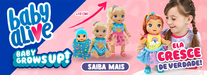 Toymania Baby Alive Grows Up Ela Cresce De Verdade Milled