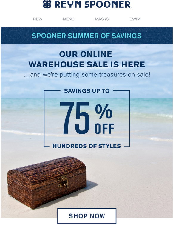 Reyn Spooner: Our Hawaii Warehouse Sale 