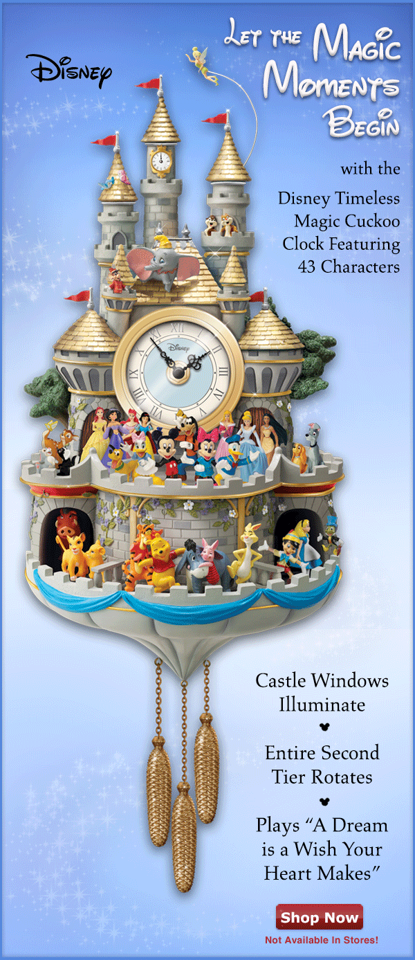 The Bradford Exchange Online Make Every Moment Magical with the Disney