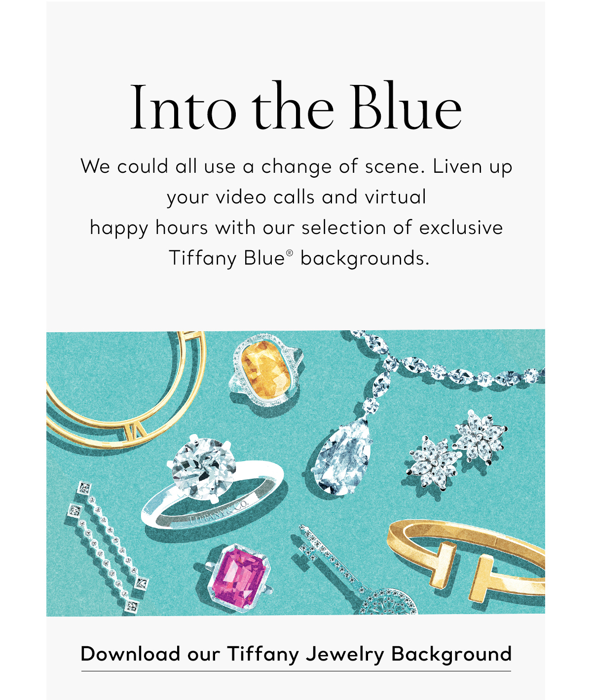 Tiffany & Co Add Some Tiffany to Your Video Calls Milled