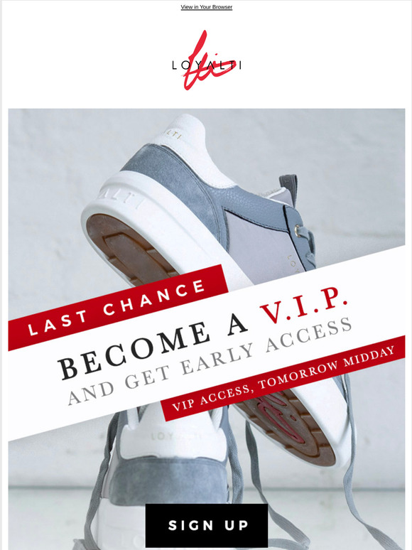BECOME A VIP - LAST CHANCE 👀🎫