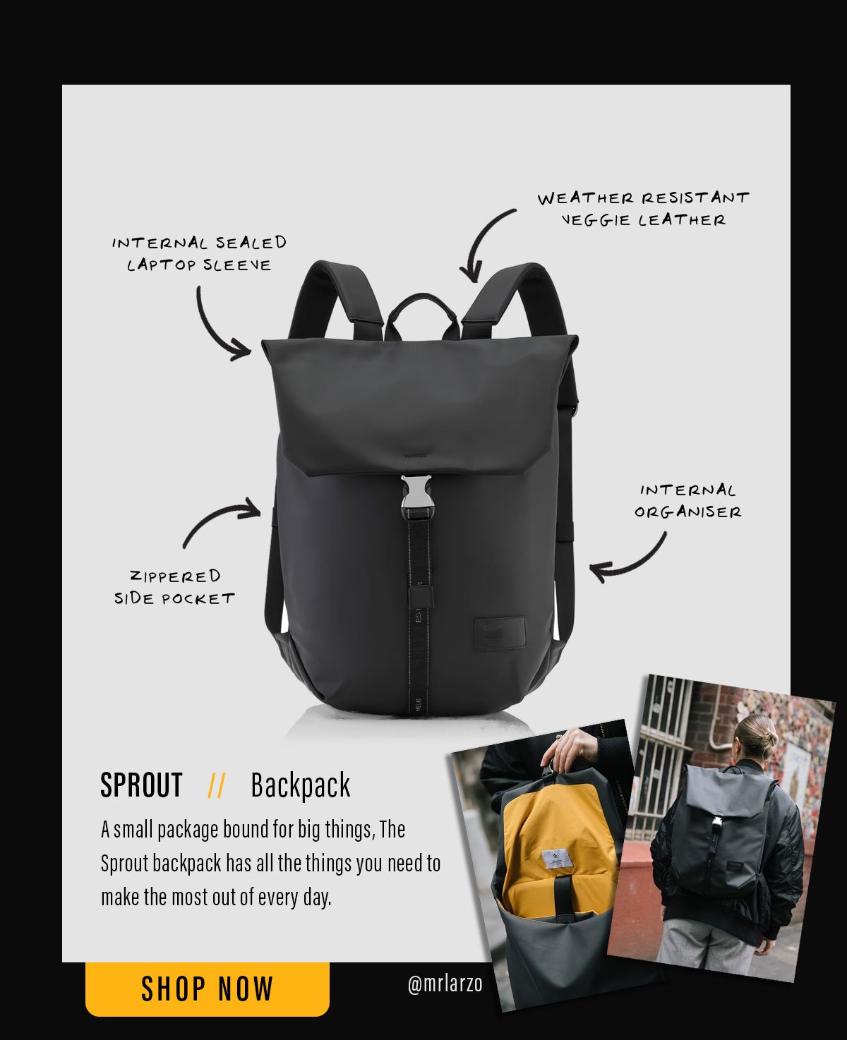 crumpler sprout backpack