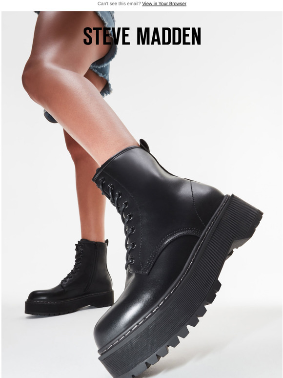 steve madden bettyy combat boots