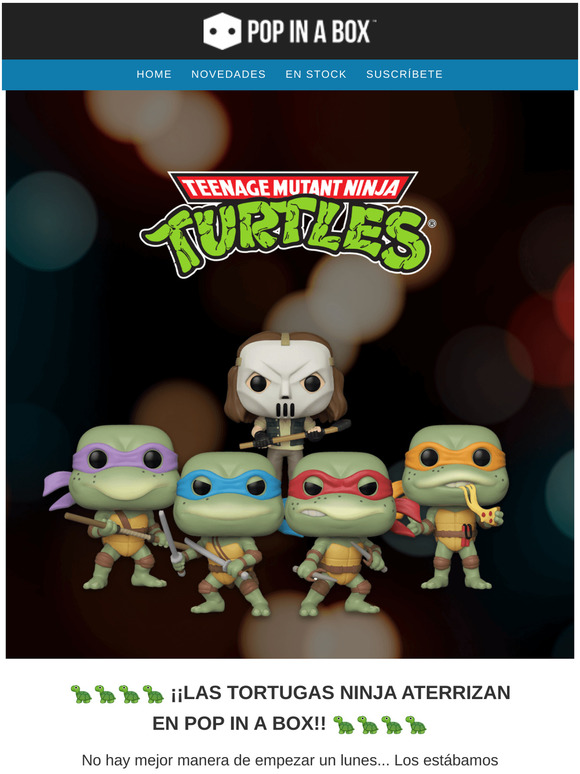 funko pop tortugas ninja 2020